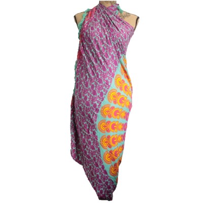 Mandala Sarong - fioletowa...